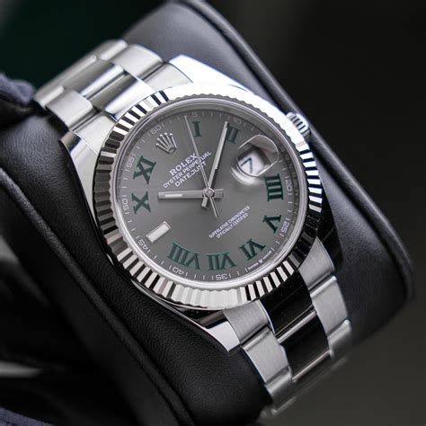 rolex datejust wimbledon dial review